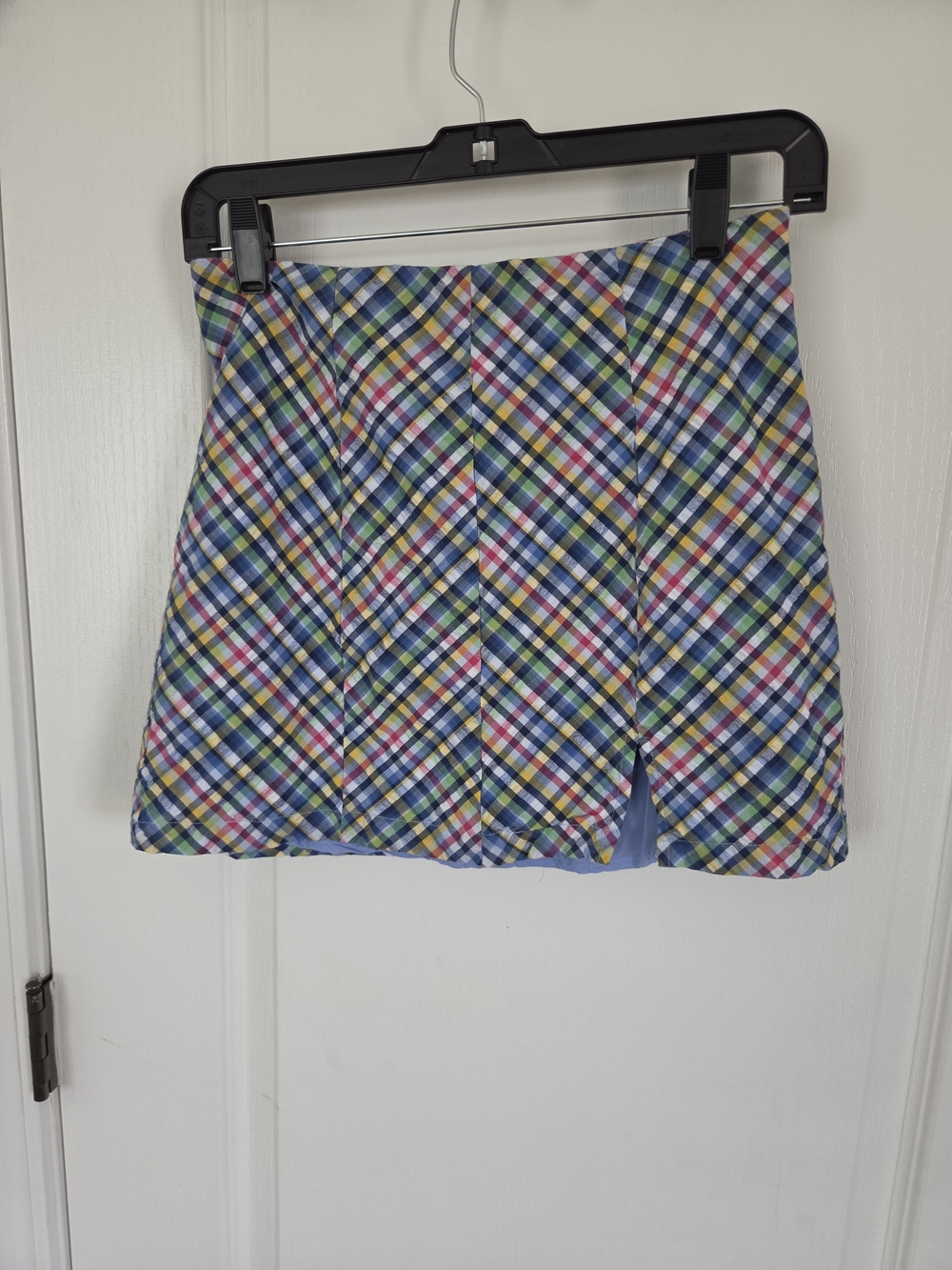 Urban Outfitters Multicolor Plaid Mini Skirt - Blue, Yellow, Pink, Green